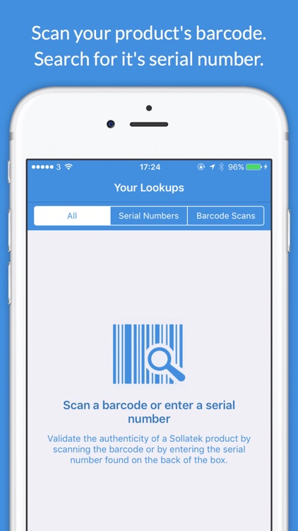 Sollatek Serial Number Tracker