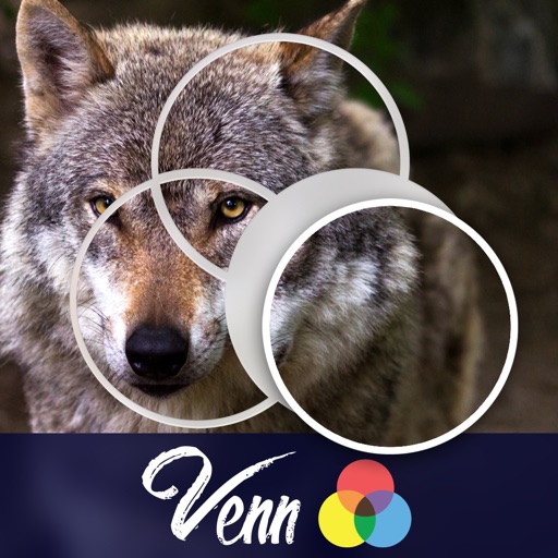 Venn Wolves: Overlapping Jigsaw Puzzles icon