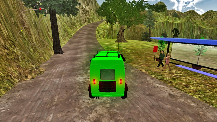 Extreme Off Road Auto Rickshaw Driving-Simulation screenshot-4