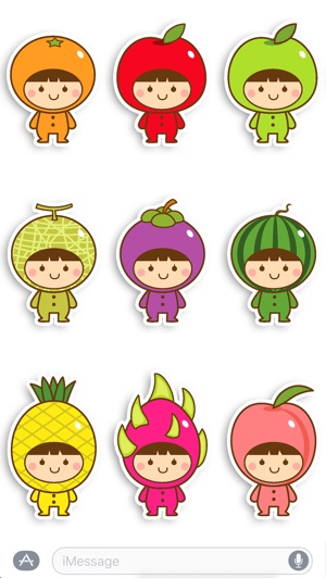 Fruit Babies - Sticker Pack(圖2)-速報App