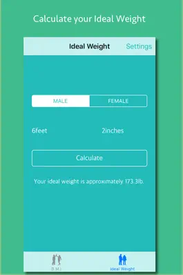 Game screenshot BMI & Ideal Weight Calculator apk