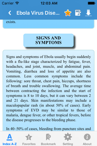 Medical Dictionary - Diseases screenshot 3