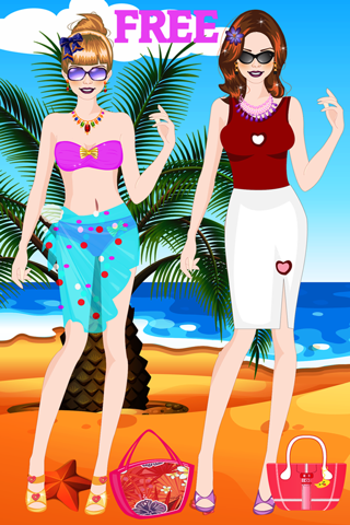 Wonderful Beach Dress Up Game screenshot 3