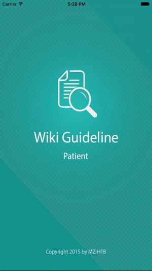 Wiki Guidelines Patient