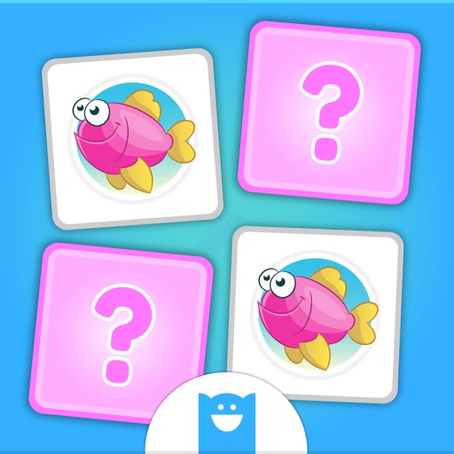 Pairs Match Kids-Game to Train Your Brain (No Ads) Icon