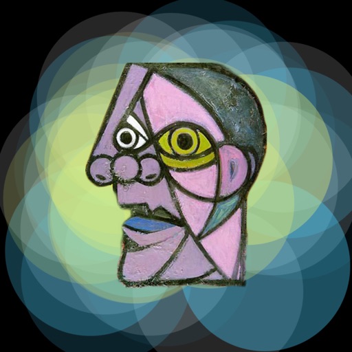 Cubist Faces - Funny Art Emoji Sticker Pack icon