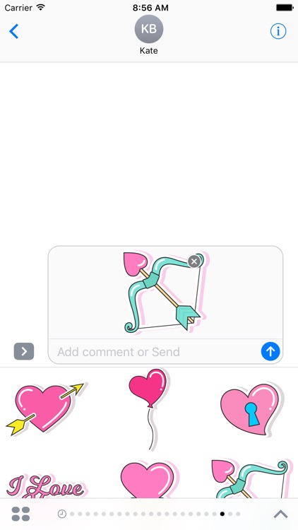 80s Love Stickers Pack for iMessage