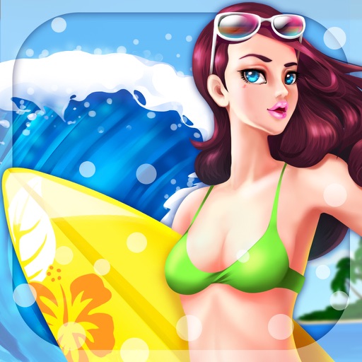 Surfing Girl - Wave Ride & Beach Spa iOS App