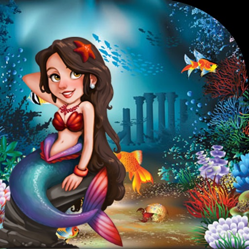 Mermaid Games for Little Girls : Water Puzzles, Sounds & Match Icon