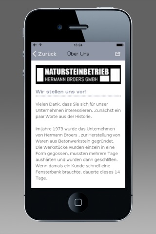 Natursteinbetrieb Broers screenshot 2