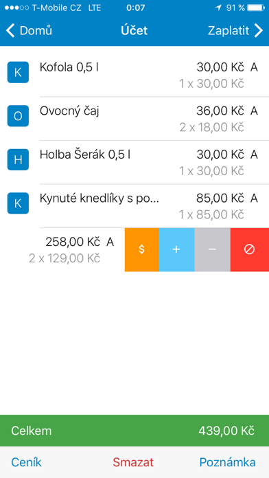 How to cancel & delete Pokladna CashDesk from iphone & ipad 3