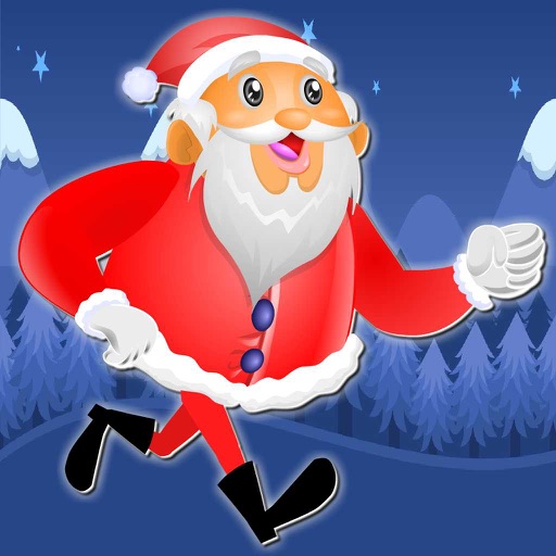 Santa Christmas Run iOS App