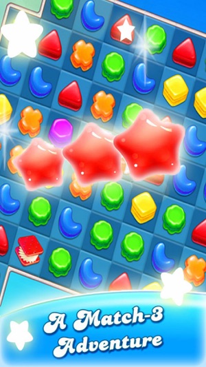 Yummy Sweet Jelly - Cookie Match3(圖1)-速報App