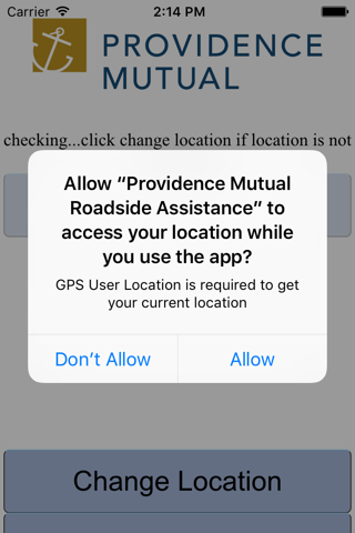 Providence Mutual Roadside Assistance screenshot 3