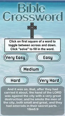 Game screenshot Bible Crossword Paid mod apk