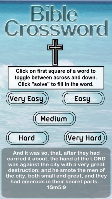 Bible Crossword Paid screenshot 1
