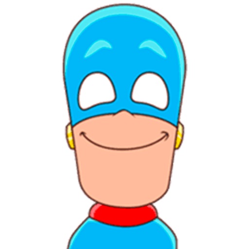 Mr. Drop ► Superhero Stickers! icon