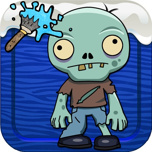 Coloring For Preeschool Free Zombie iOS App