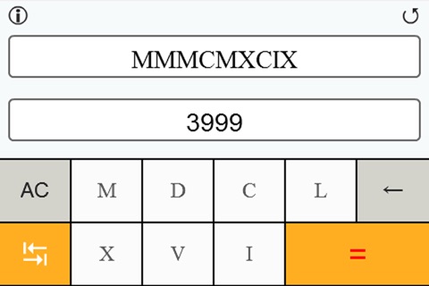 Roman Numerals Converter screenshot 3