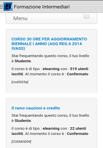 FormazioneIntermediari 1.0 screenshot 3