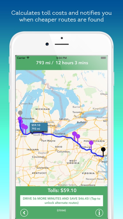 Tollsmart Toll Calculator for Cars, Trucks & RVs