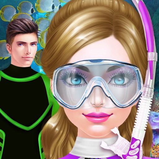 Diver Girl's Sweet Ocean Date - Teen Love Story iOS App