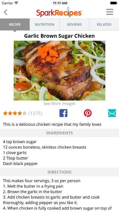 Healthy Recipes - SparkRecipesのおすすめ画像4