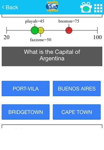 Country Capitals Quizzah screenshot 3