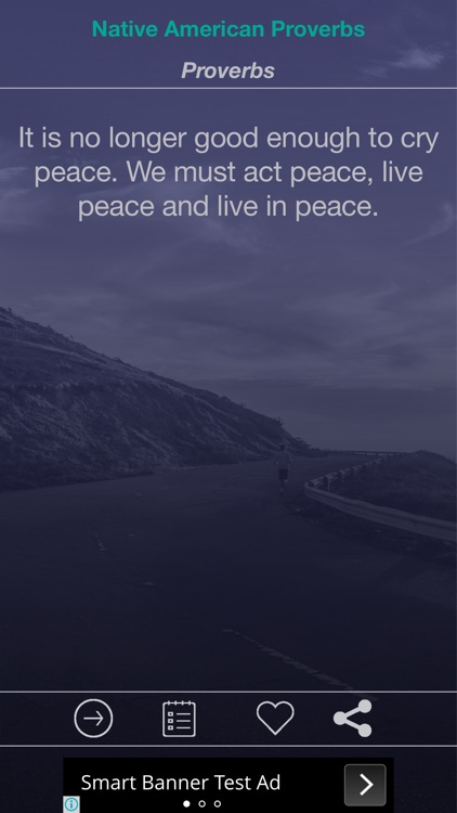 Native American Proverb screenshot-3