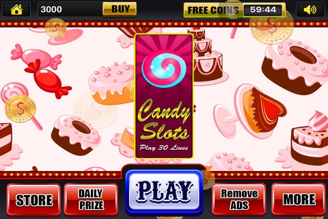 Candy Party Casino - Las Vegas Jackpot Slots - Win Big Blast Pro! screenshot 3