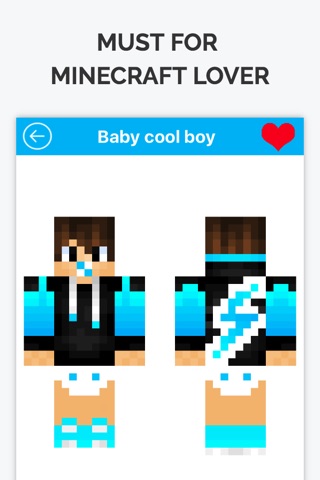 Baby Skins for Minecraft PE screenshot 3