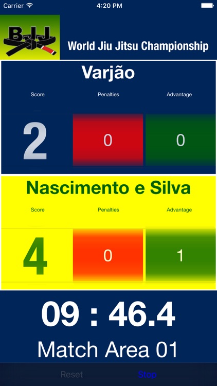BJJ Scoreboard screenshot-3
