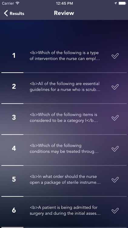 CNOR(Certified Nurse Operating Room) Certification Test Prep screenshot-4