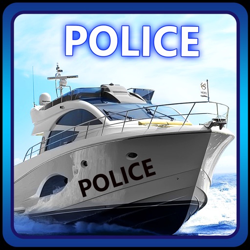 Police Patrol Navy Boat Icon