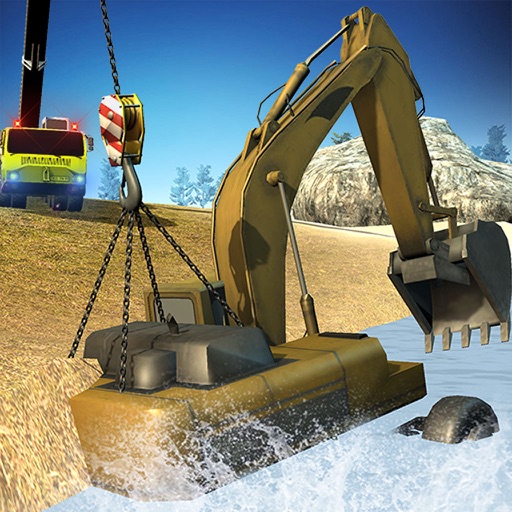 Stuck Excavator: Crane Rescue iOS App