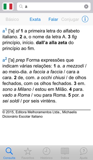 Michaelis Dicionário Escolar Italiano(圖1)-速報App