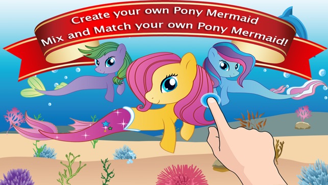 Dress Up Games for Girls - Fun Mermaid Pony Games(圖1)-速報App