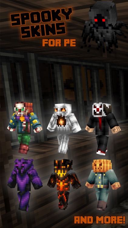 Halloween Skins for Minecraft PE (Spooky & Scary Skins for Pocket Edition)