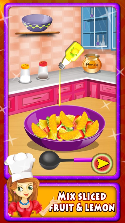 Mixed Fruit Salad Maker – Juicy Salads Cooking Game for kids screenshot-3