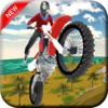 Motocross Stunt Bike Racer beach sim-ulator game-s