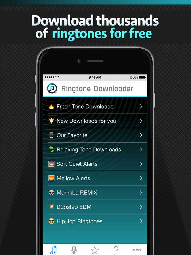 ‎Free Ringtone Downloader - Загружайте лучшие рингтоны Screenshot