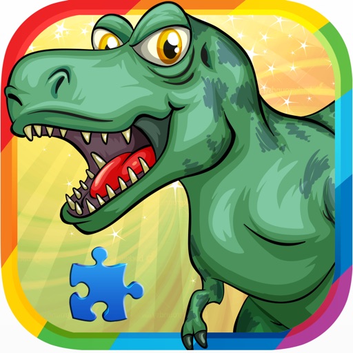 Dinosaur Puzzle Jigsaw Games - Preschool Toddler iOS App