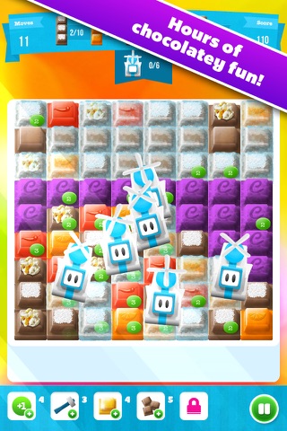 Choco Blocks: Christmas Edition Free by Mediaflex Games screenshot 4