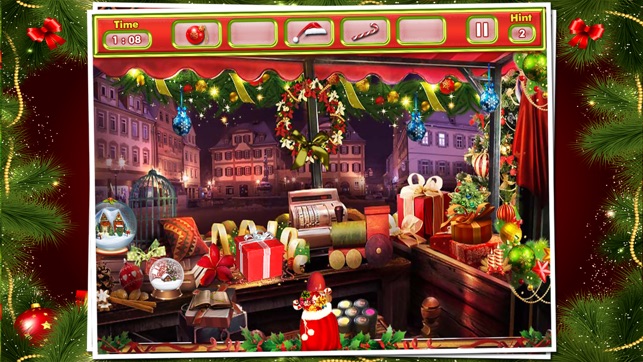 Christmas Room Hidden Object - Solve Puzzle(圖2)-速報App