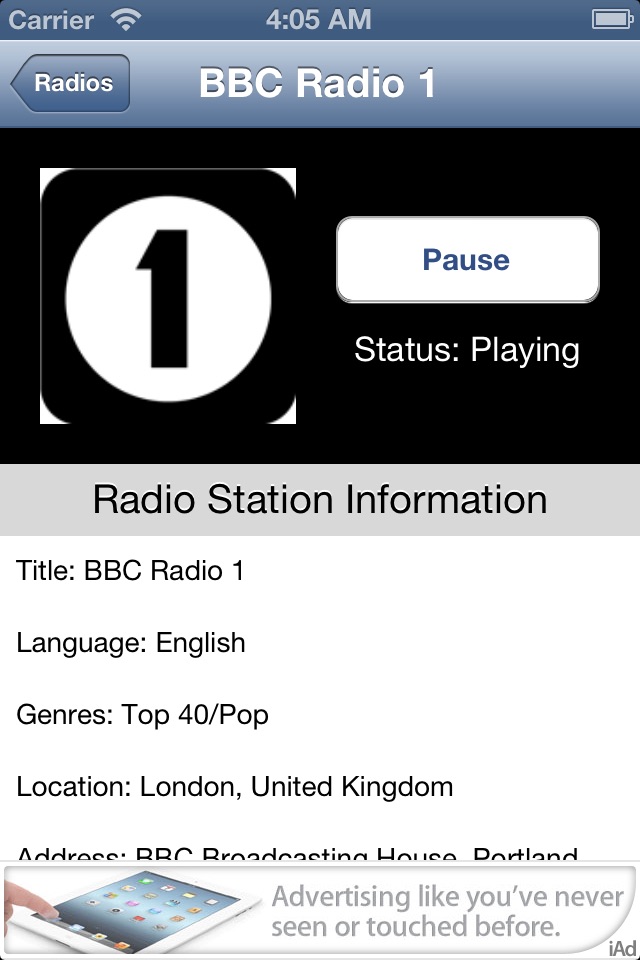 UK Radio Live (United Kingdom) screenshot 2