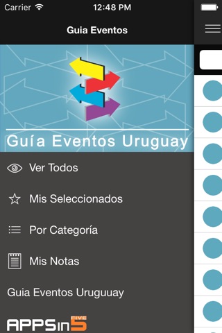 Guia Eventos Uruguay screenshot 2