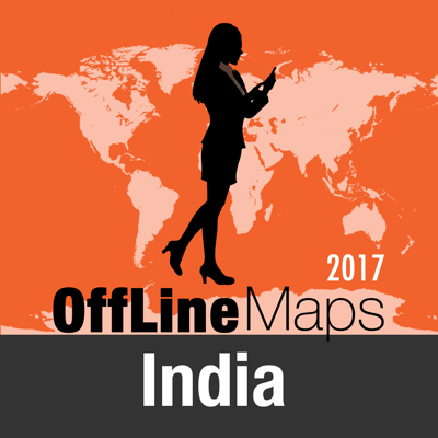 India Offline Map and Travel Trip Guide