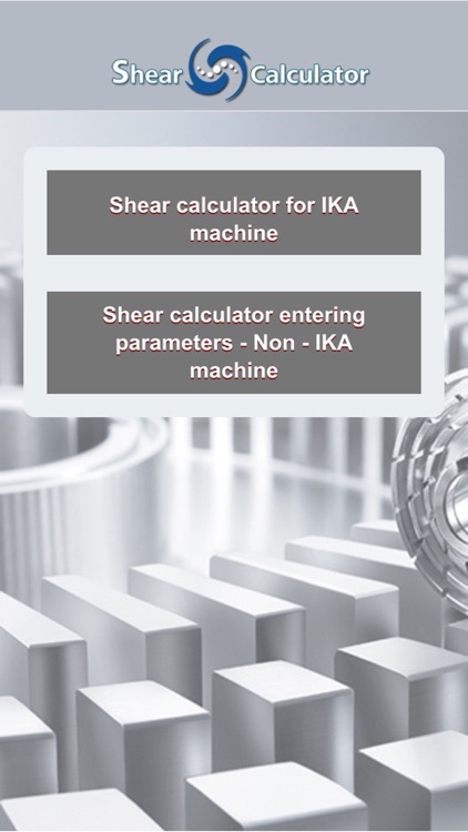 IKA® High Shear Calculator