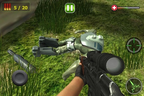 VR Lone Rival Shooter - Robots Action 3D screenshot 3