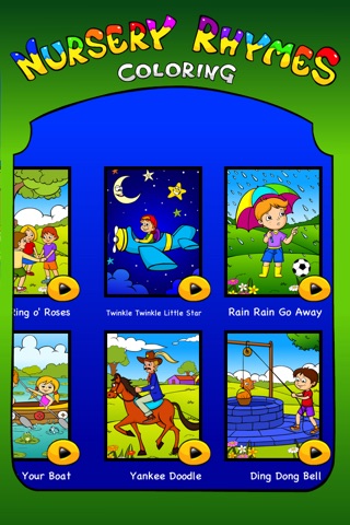 Nursery Rhymes Coloring Pages For Kids & Toddlers screenshot 3
